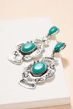 "Turquoise Love" Earrings