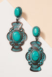 "Turquoise Love" Earrings