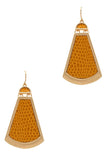 Fish Dangle Hook Earrings