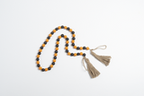 Beaded Garland with Tassel