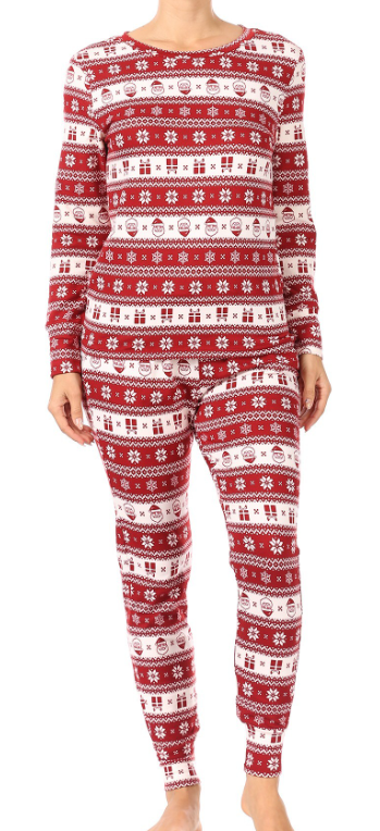 Santa Pajama Set