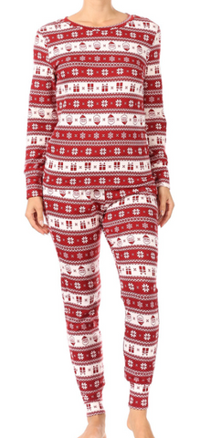 Santa Pajama Set