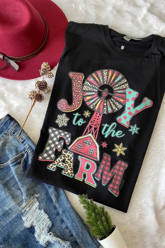 Joy to the Farm Tee