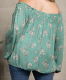 "Garden" Off Shoulder Top