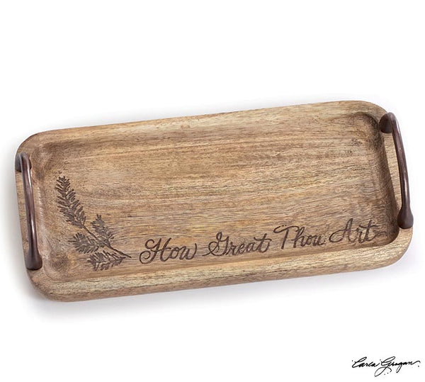 How Great Thou Art Serving Tray