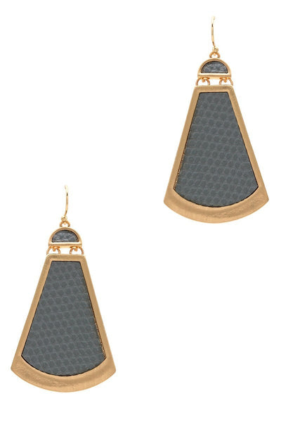 Fish Dangle Hook Earrings