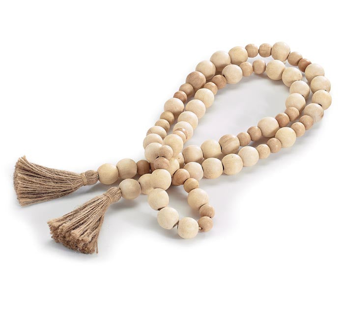 WOODEN BEAD GARLAND